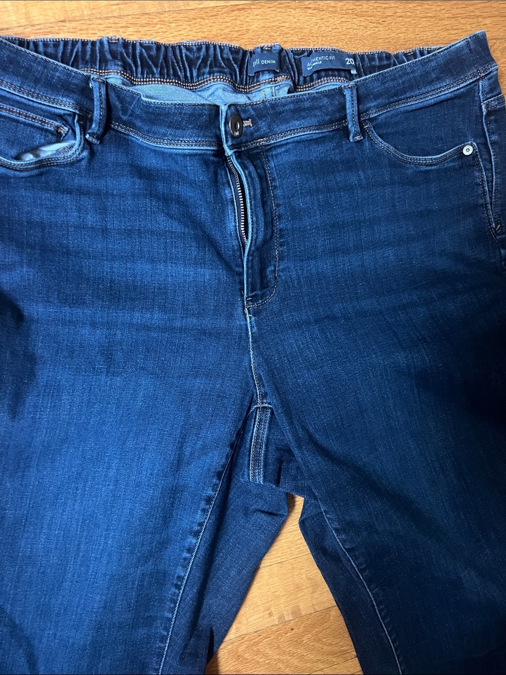 Dark Blue Denim Jeans j Jill